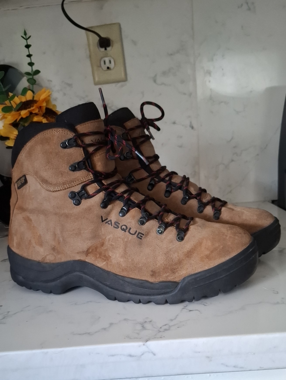 Vasque Tan  Waterproof Hiking Boots